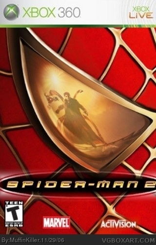 Spider Man II box art cover
