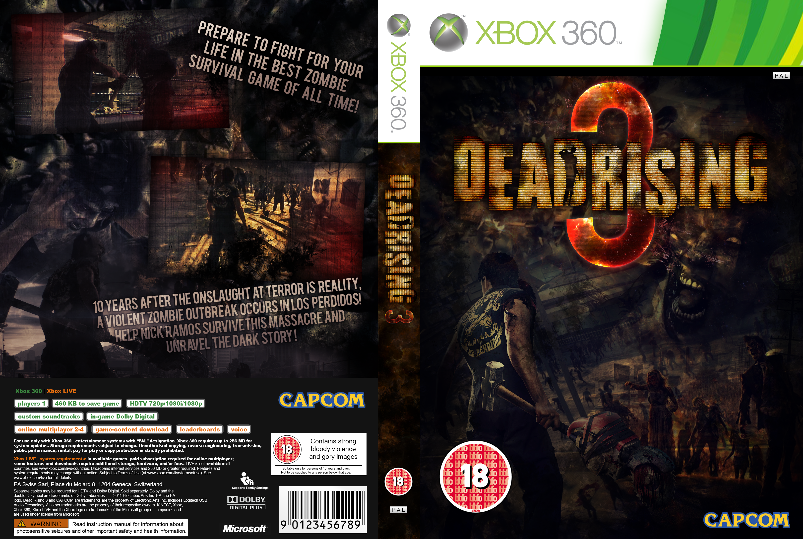 Dead Rising 3 box cover
