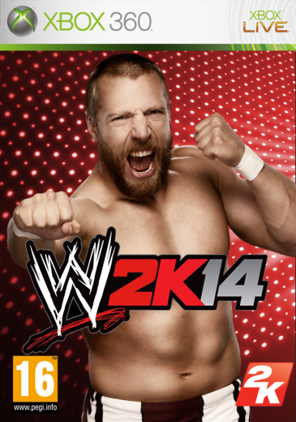 WWE2K14 box cover