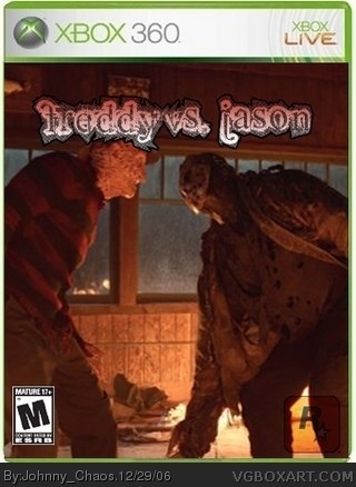 Freddy VS Jason box cover