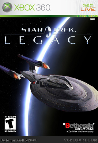 Star Trek Legacy box cover