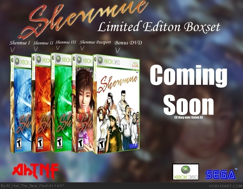 Shenmue box cover