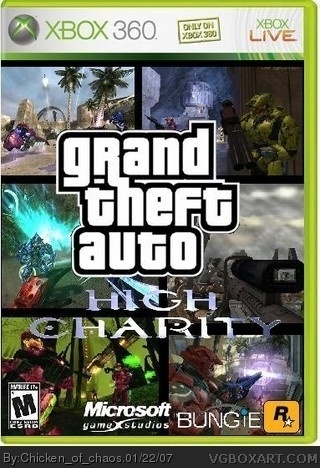 Grand Theft Auto Halo box cover