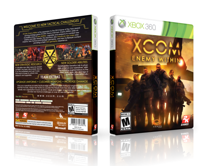 XCOM: Enemy Within box art cover