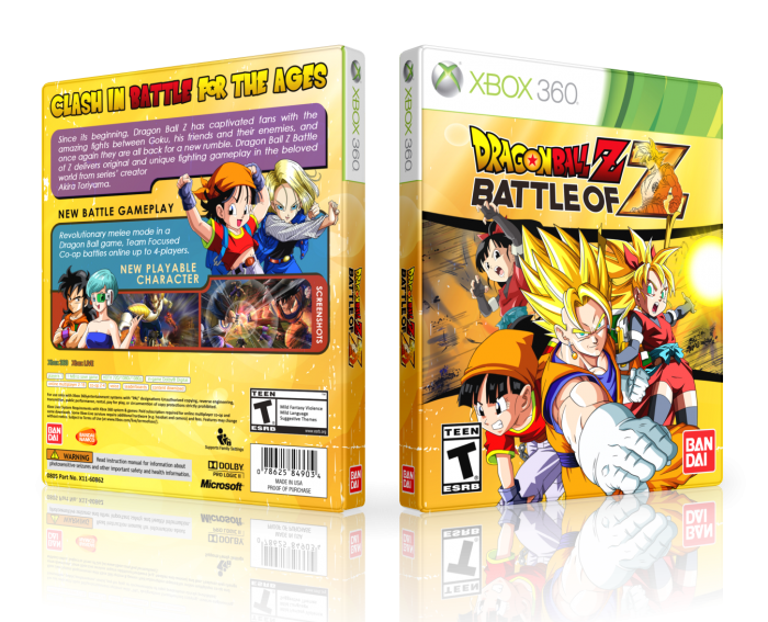 DragonBall Z: Battle of Z box art cover