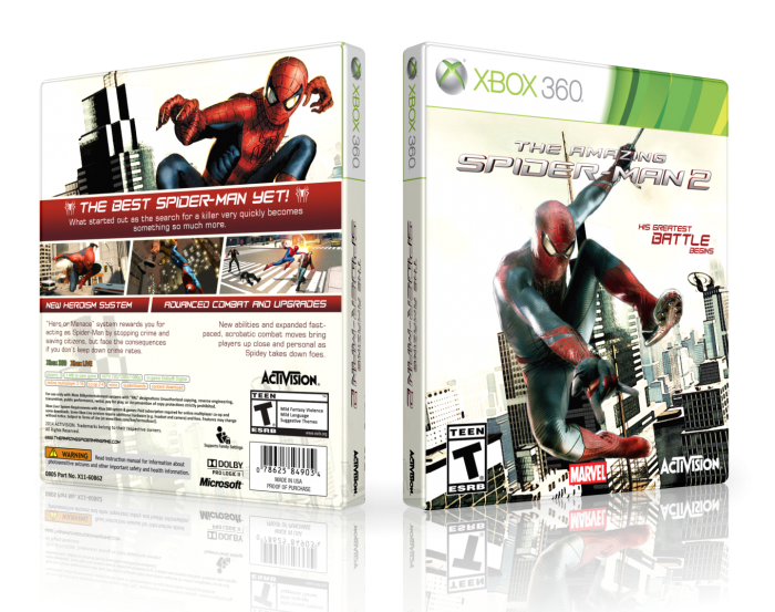 the amazing spider man 2 game xbox 360