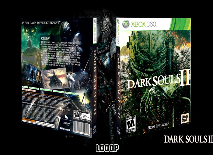 dark souls 2 box art cover