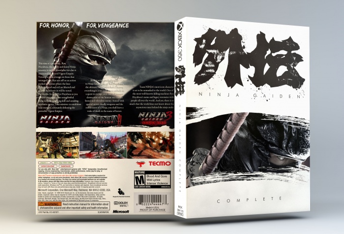 Ninja Gaiden Complete box art cover