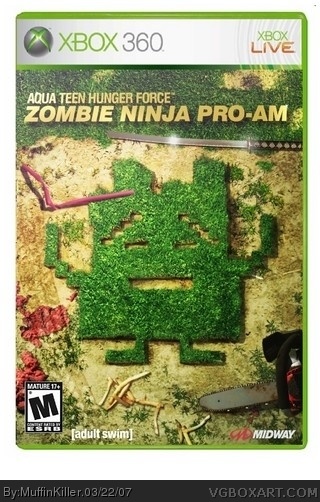 Aqua Teen Hungerforce: Zombie Ninja Pro-Am box art cover
