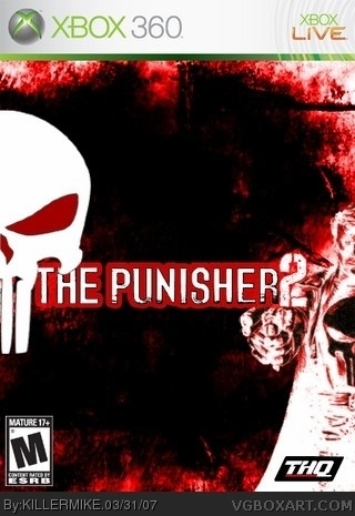 The Punisher PlayStation 2 Box Art Cover by hawaiian_dragon