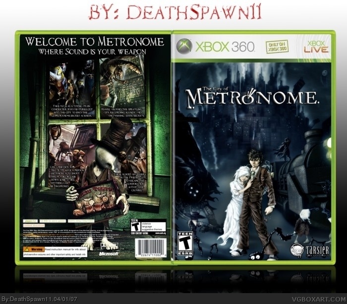 Def Jam ICON Xbox 360 Box Art Cover by Ninjamojo27