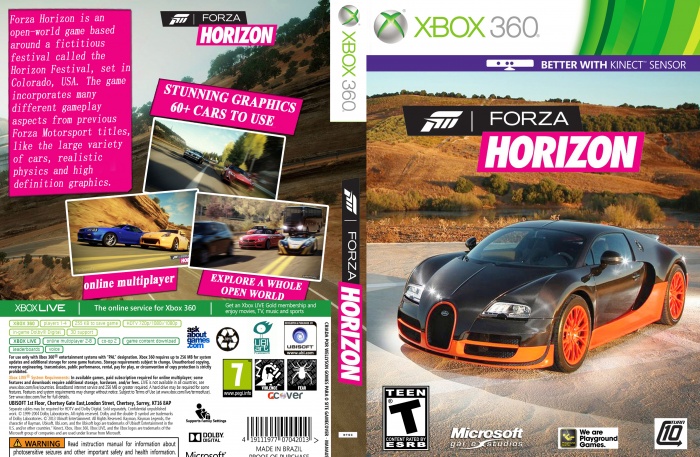 Forza Horizon box art cover