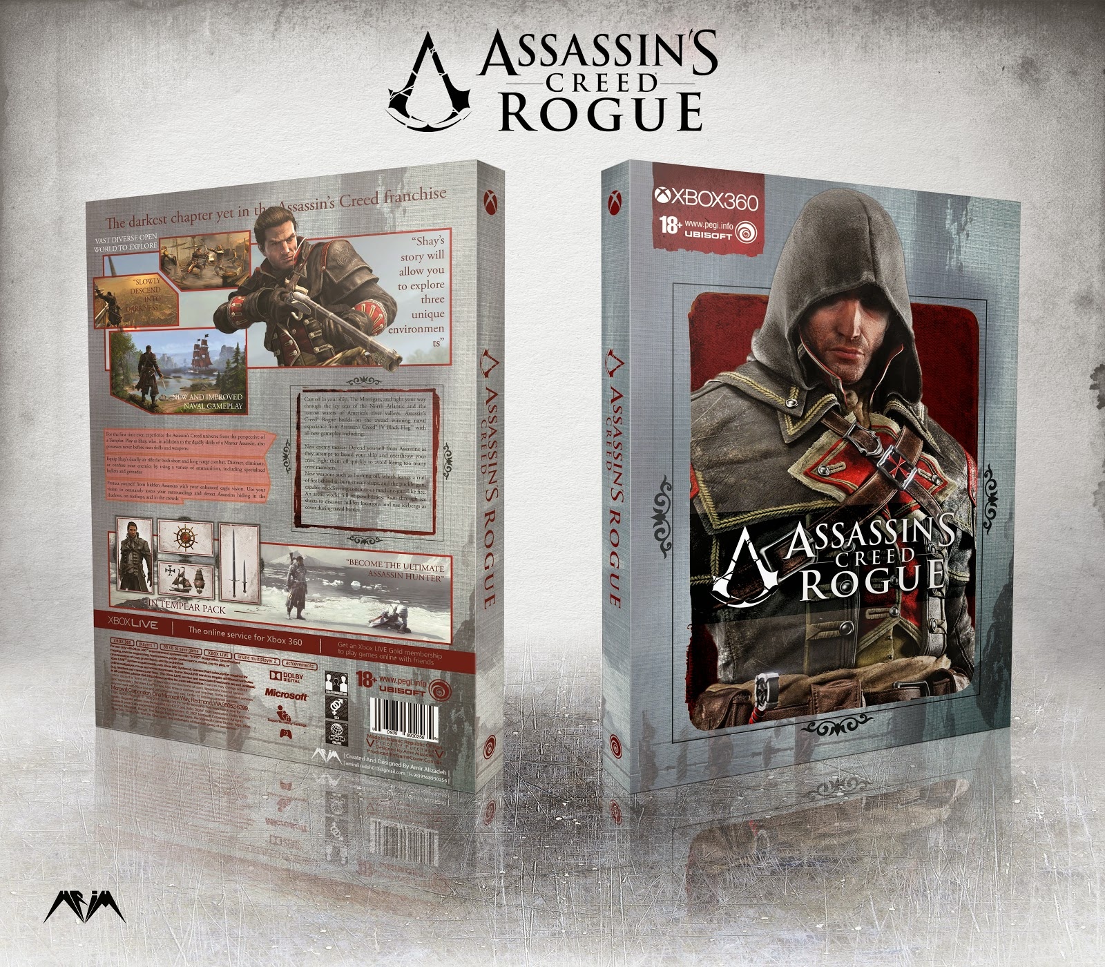 Assassins Creed Rogue box cover
