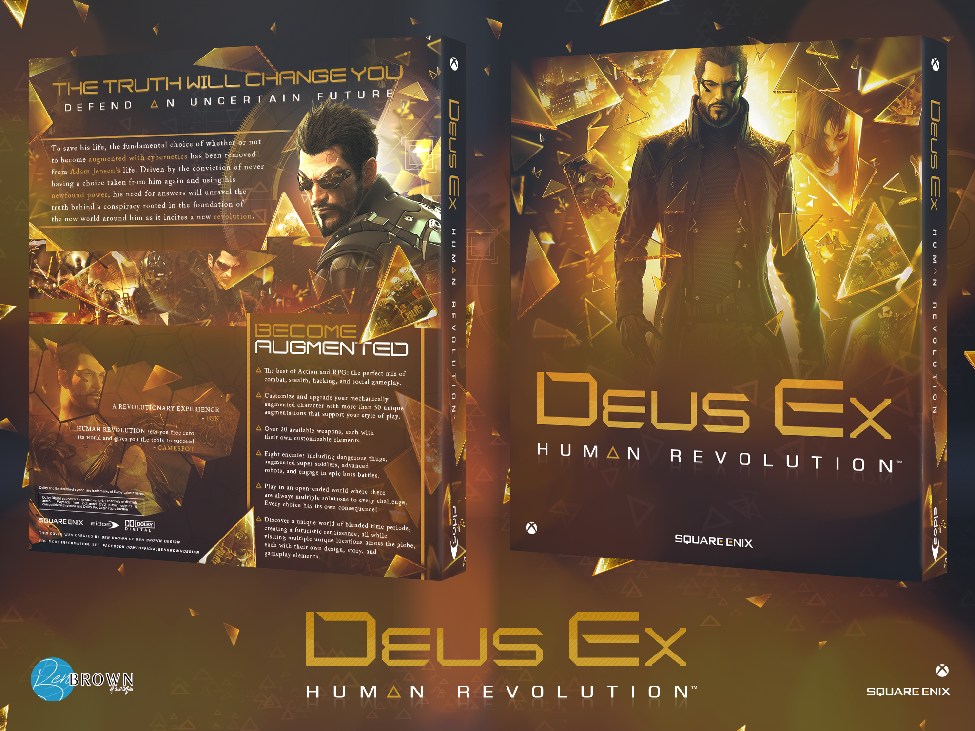 Deus Ex : Human Revolution box cover