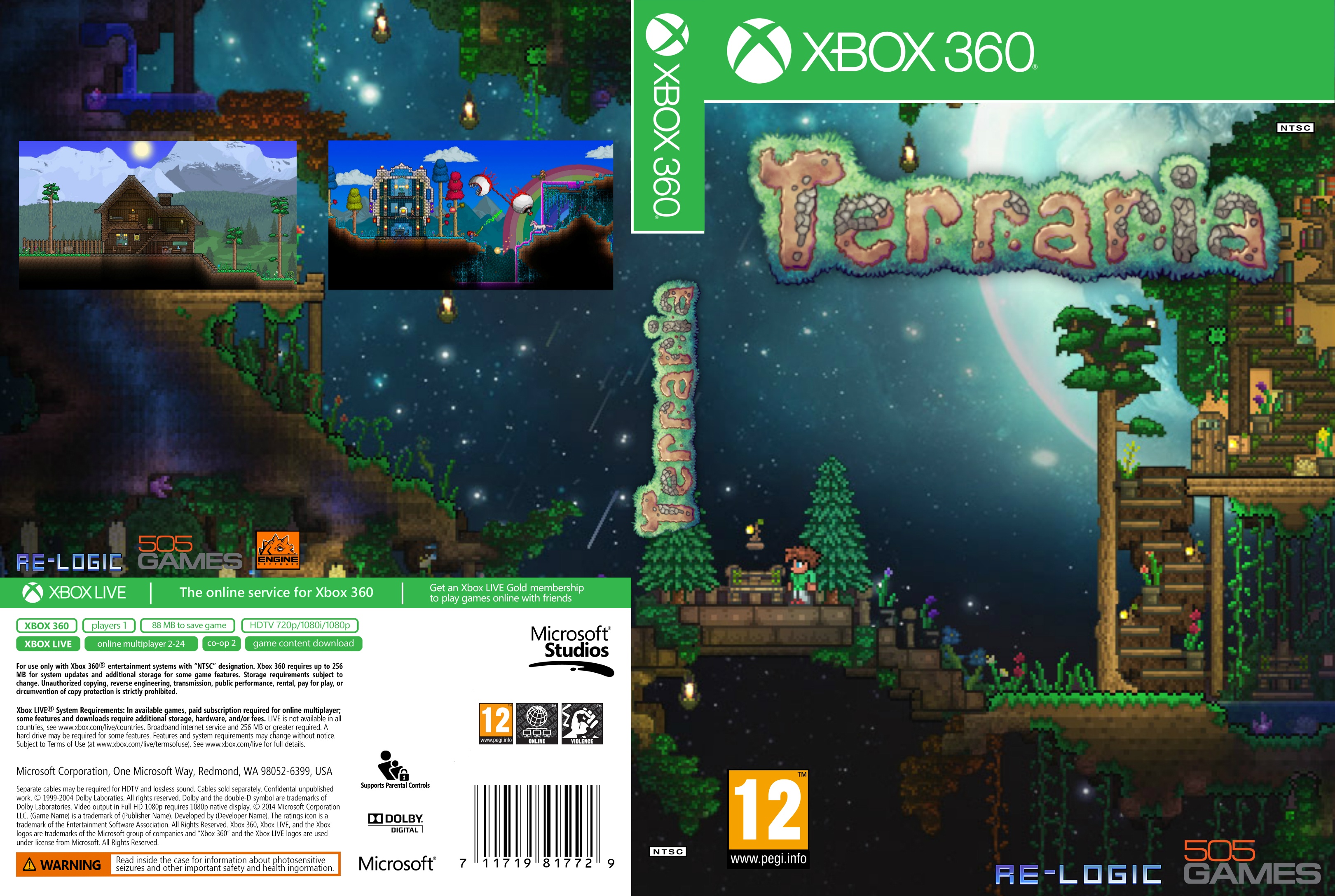 terraria xbox 360 full game