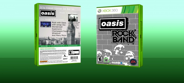 Oasis: Rock Band box art cover