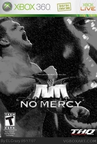 WWE No Mercy box cover