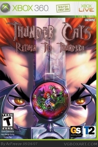 Thunder Cats box cover