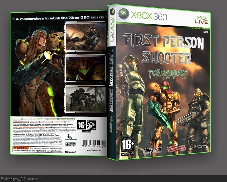 First Person Shooter Tournament box cover