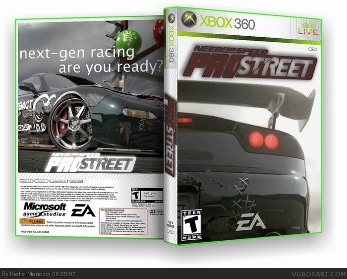 Need for Speed: Pro Street Xbox 360 Game 