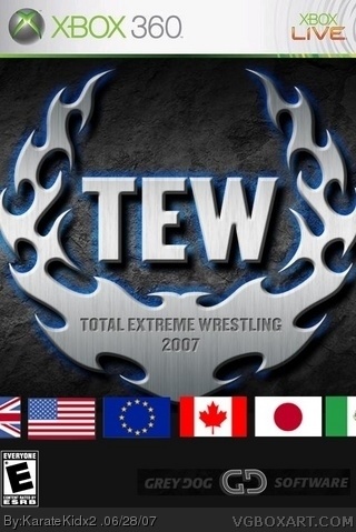 Total Extreme Wrestling 2007 box cover