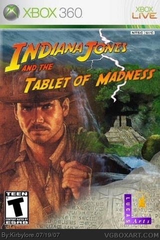 Indiana Jones and the Tablet of Madness box cover