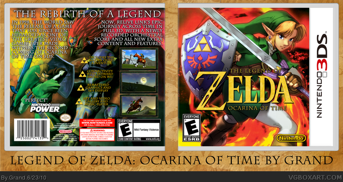 will ocarina of time 3ds rom