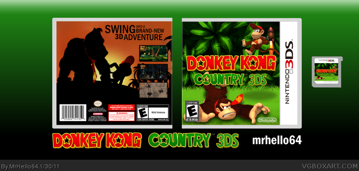 donkeykong country 3ds