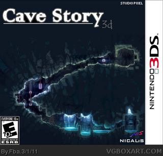 Cave Story 3D box art cover