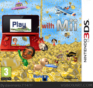 Play with Mii box art cover