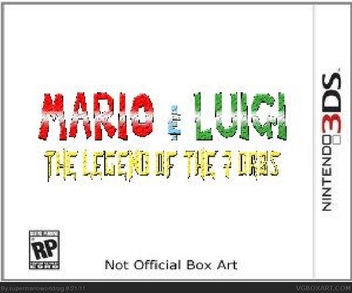 Mario & Luigi RPG 4 box art cover