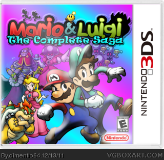 Mario & Luigi: The Complete Saga box art cover