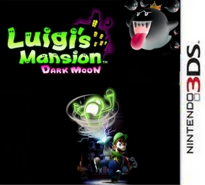 Luigi's Mansion Dark Moon box art cover