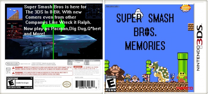 Super Smash Bros. Memories box art cover