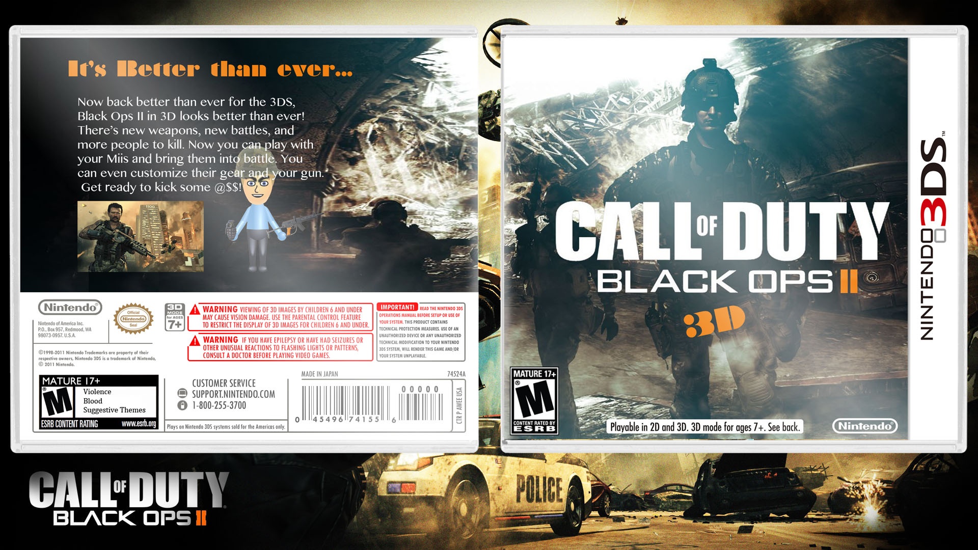 call of duty black ops ds arcade mode