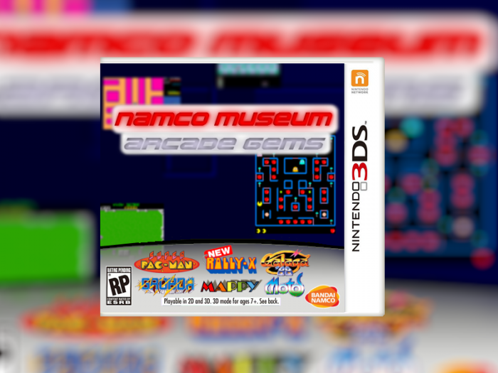 Namco Museum: Arcade Gems box art cover