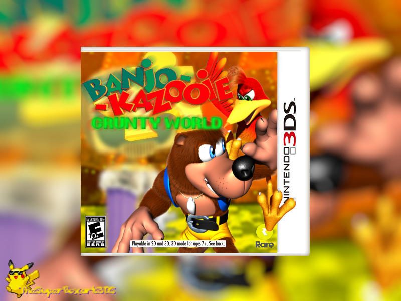 Banjo-Kazooie: Grunty World box cover