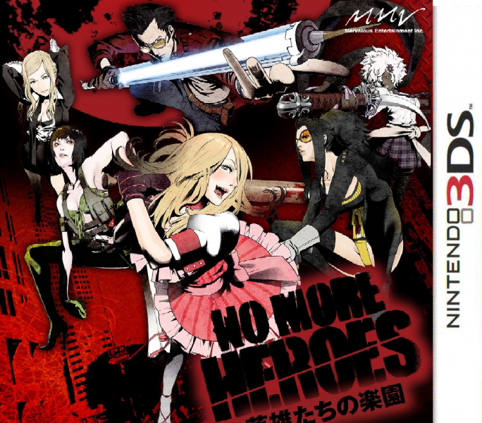 No More Heroes: Heroes Pardise 3D box art cover