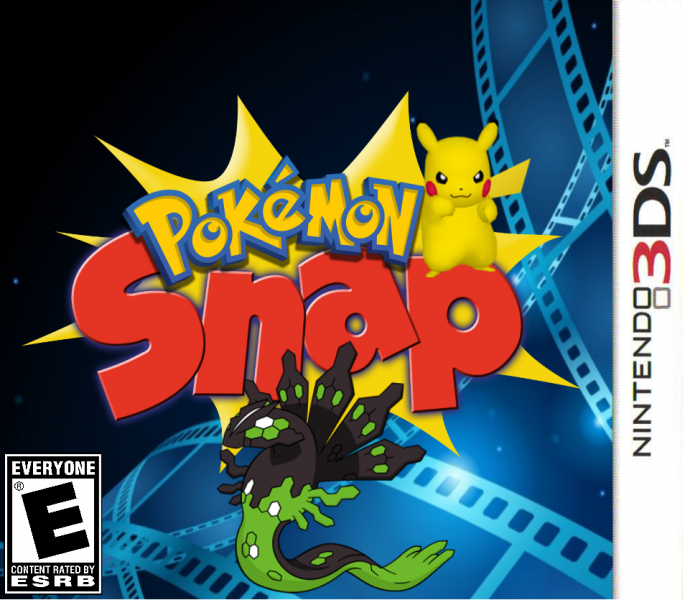 Pokemon Snap 3DS box art cover