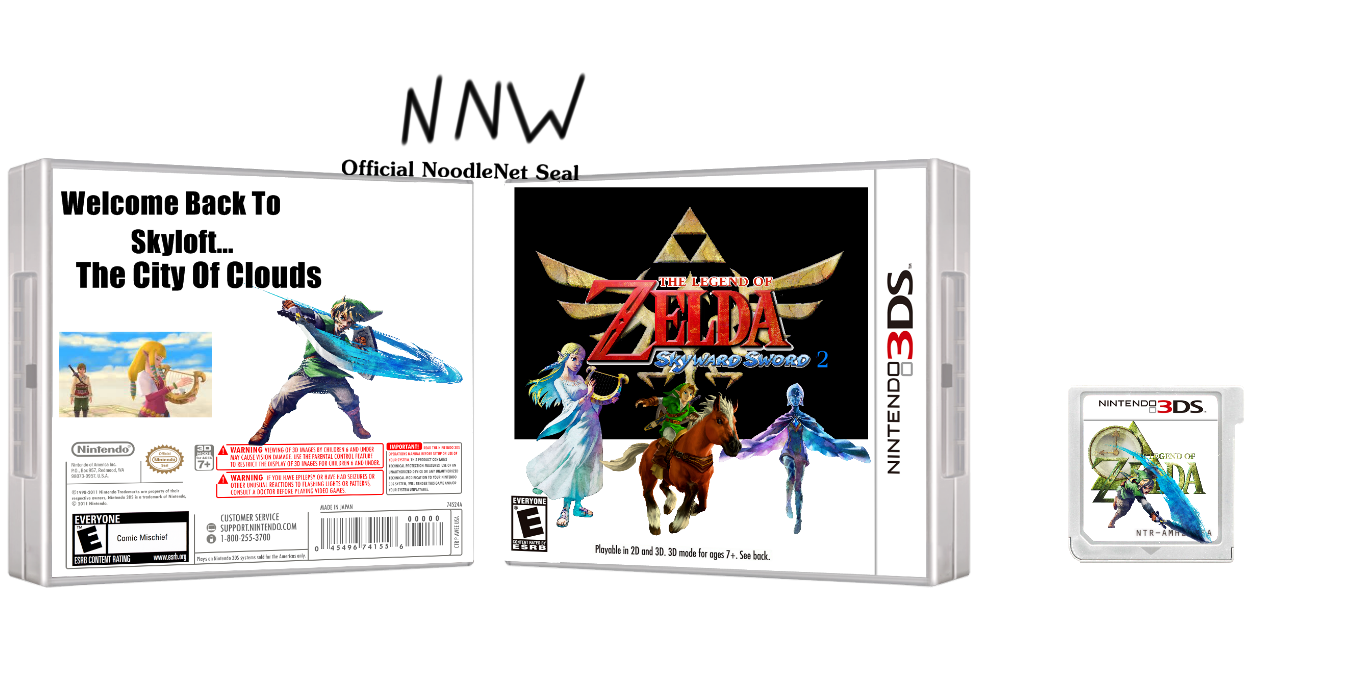 Legend Of Zelda - Skyword Sword 2 box cover