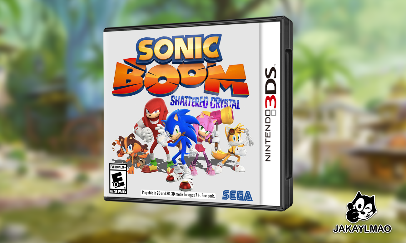 Sonic Boom: Shattered Crystal box cover