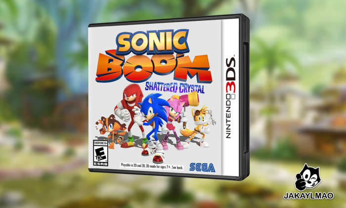 Sonic Boom: Shattered Crystal box art cover