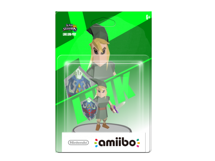 Low-Poly Link Amiibo! box art cover