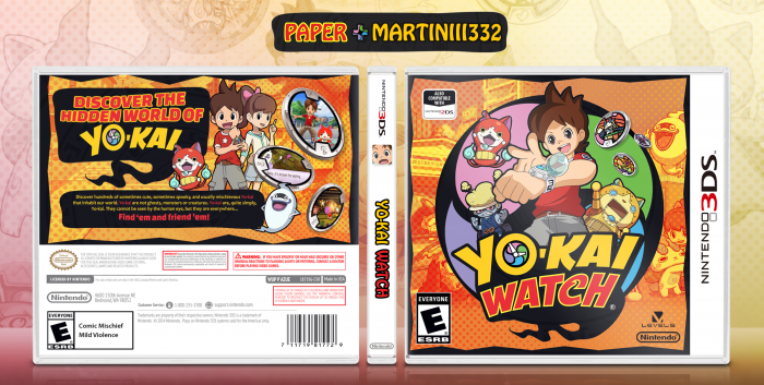 Yo-Kai Watch box art cover