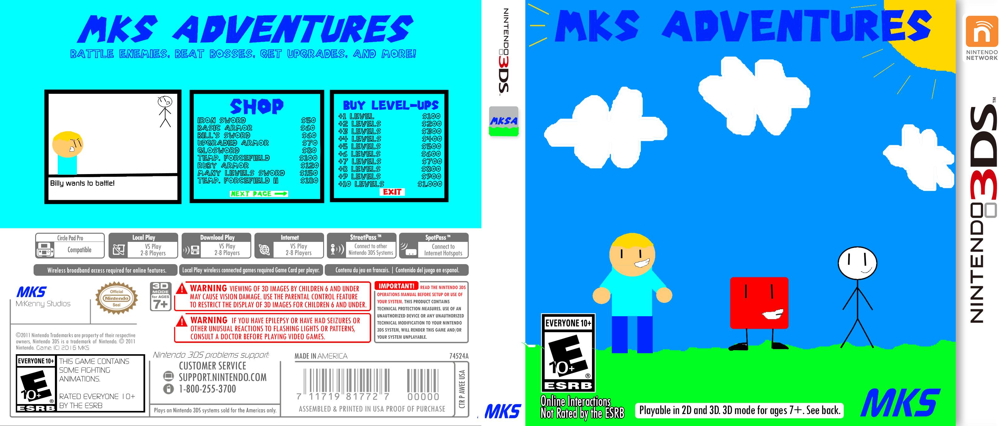 MKS Adventures box cover