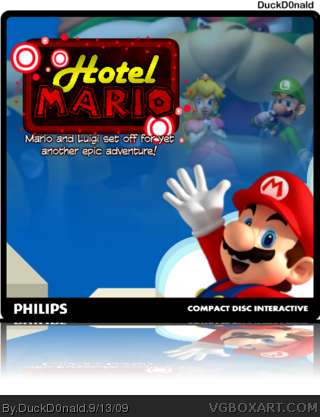 Hotel Mario box cover