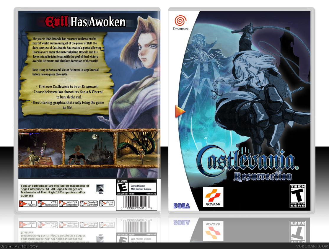Castlevania: Resurrection box cover