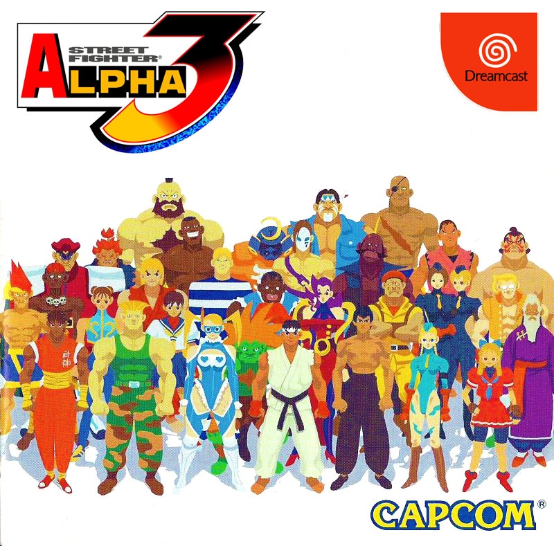 Street Fighter Alpha 3 box cover