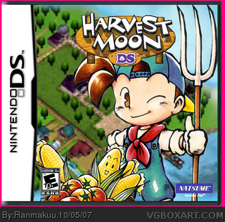 Harvest Moon DS box cover