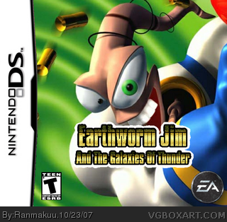 Earthworm Jim: And The Galaxies Of Thunder box cover